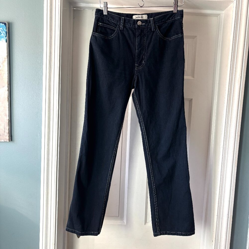 Rachel Comey Jeans Denim High Rise Straight Ankle Cotton Dark Wash Size 4